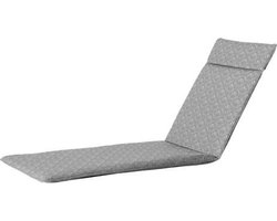 Madison - Tuinkussens - Ligbedkussen - 200x65cm - Botanic Grey - Grijs