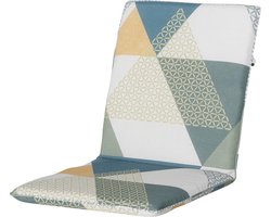 Madison Tuinkussens Stapelstoel - Triangle Green - 97x49 - Groen