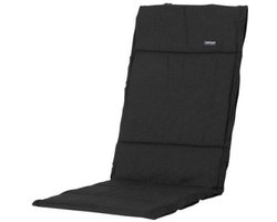 Madison Tuinstoelkussen 123x50 cm fiber Rib black