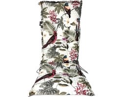 Madison Tuinstoelkussen hoge rug 50x123 cm Faya pink
