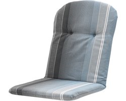Madison - Tuinstoelkussen - Kuip Hoog - Stef Grey - 45x96cm - Grijs