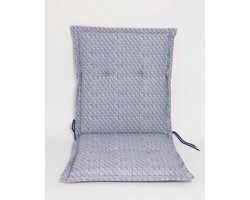 Madison Tuinstoelkussen Lage rug 96x48cm Dune blue