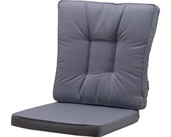 Madison Universeel tuinkussen Wicker Licht Grijs 2-delige kussenset - 50cm x 50cm | Vervangingskussen