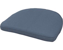 Madison Wicker York - Panama - Safier blue - 48x48 - Blauw