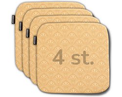 Madison - Zitkussen - Hartman Sophie - Universeel - Botanic Yellow - 4-stuks - 40x40cm - Geel - Tuinkussen