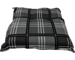 Madison zitkussen Hocker 50x50 cm Patchy grey