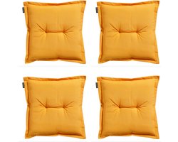 Madison - Zitkussen Panama golden glow - Ca. 50x50 cm - Set van 4