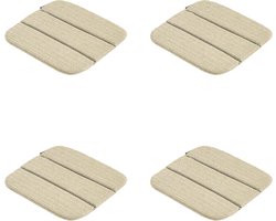 Madison - Zitkussen Richmond - Beige - 40x40x3cm - Set van 4