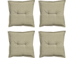 Madison - Zitkussen Richmond - Beige - 50x50x7cm - Set van 4