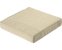 Madison - Zitkussen Richmond - Beige - 60x60x10cm - Set van 2