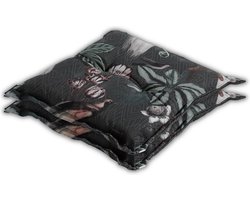 Madison - Zitkussen - Universeel - 2 stk. - 50x50 cm - Sofie Green - Hocker - Groen