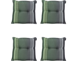 Madison - Zitkussen - Universeel - 4st - 50x50cm - Stef Green - Groen