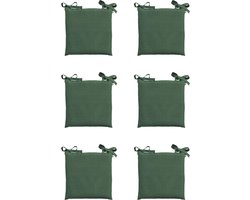 Madison - Zitkussen - Universeel - 6st - 46x46cm - Outdoor Check Green