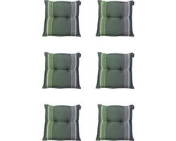 Madison - Zitkussen - Universeel - 6st - 50x50cm - Stef Green - Groen