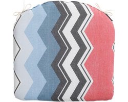 Madison - Zitkussen - Universeel - Tuin - 46x48cm - Chris Red - Rood