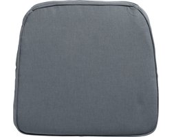 Madison zitkussen wicker Rib 46x48 cm - grijs