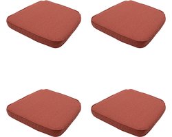 Madison - Zitkussen Wicker Terra canvas eco+ - Ca. 48x48 cm - Set van 4