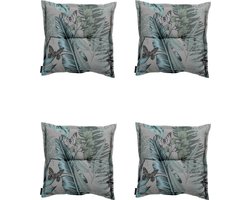 Madison - Zitkussens - Universeel - 4 stuks - 50x50cm - Scott - Grijs