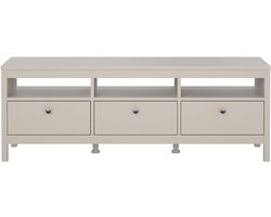 Madrid TV-meubel 3 lades cashmere.