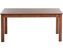 MADURA - Uitschuifbare eettafel - Donkerhout - MDF
