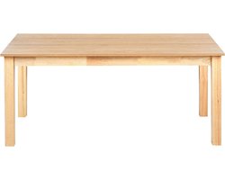 MADURA - Uitschuifbare eettafel - Lichtbruin - 180/280 x 100 cm - MDF