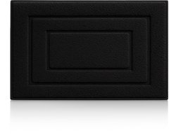 MAESON Badmat 50x80 cm - Antislip & Waterbestendig - Douchemat voor Badkamer - Zwart - Klein - Geschikt voor Douche & Bad