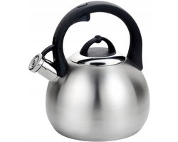 Maestro MR-1311 3L RVS Waterkoker met Fluitje - Zilver