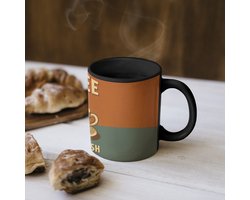 Magische Mok - Foto op Warmte Mokken - Koffiemok - Koffie - Kop - Vintage - Quote - Magic Mok - Beker - 350 ML - Theemok - Mok met Tekst