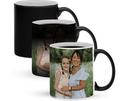 Magische Mok met Foto - Gepersonaliseerde Magic Mug met Afbeelding - Beeld verschijnt bij warme drank!