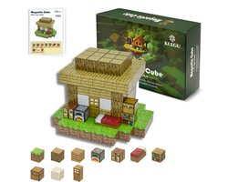 Magnetisch bouwspeelgoed - 122 stuks - montessori - educatief - blokken - Blokhut