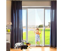 Magnetisch gordijn voor deuren 200x220 cm - Houd muggen en insecten buiten - Perfect voor huisdieren en kinderen