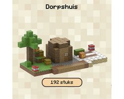 Magnetische blokken voor kinderen - Montessori speelgoed - 192 stuks - Dorpshuis