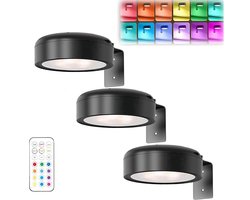 Magnetische Draadloze Wandlamp - LED-Lampen Zonder Boren - Voor Gang, Kledingkast, Badkamer en Slaapkamer Decoratie - 3 Stucks