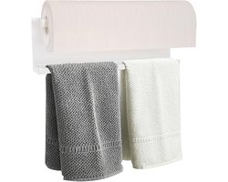 Magnetische Keuken Huishoudelijke Handdoekhouder - Multifunctionele Papier Handdoek Rek voor Keuken en Badkamer