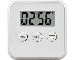 Magnetische Kookwekker Inclusief Standaard | Digitale Kook Wekker Timer | Digitaal | Wit