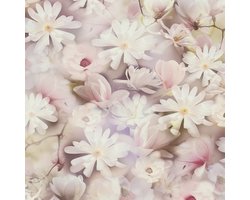 MAGNOLIA BEHANG | Bloemen - roze wit geel - A.S. Création PintWalls II