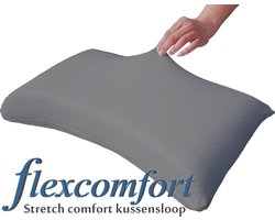 Mahoton Kussenslopen Flexcomfort Grijs Butterfly