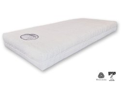 Mahoton Matras Alexandra Natuurrubber Soft 80x200 cm - met gratis Teddy molton