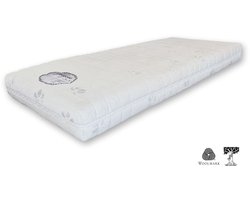 Mahoton Matras Cleopatra Natuurrubber Soft 140x200 cm - met gratis Teddy molton