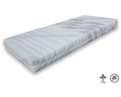 Mahoton Matras Ibis Natuurrubber Medium 160x200 cm - met gratis Teddy molton