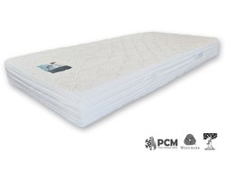 Mahoton Matras Seasons 22 Natuurrubber Soft 80x200 cm - met gratis Teddy molton