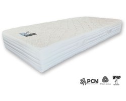 Mahoton Matras Seasons 28 Natuurrubber Medium 180x200 cm - met gratis Teddy molton