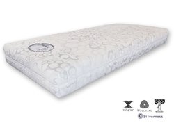 Mahoton Matras Victoria Natuurrubber Medium 180x200 cm - met gratis Teddy molton