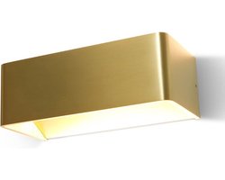 Mainz Wandlamp LED goud 2700K 590lm dimbaar - Modern - Artdelight - 2 jaar garantie