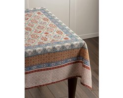 Maison d' Hermine Romane 100% Katoenen Tafelkleed - 140x180 cm - Perfect voor Feestelijke Tafeldecoratie