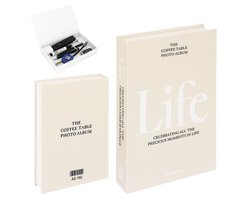 Maison d'Art® Opbergboek Life - Decoratie Boeken Interieur - Opbergboek - Nep Boeken Decoratie - Opbergdoos Boek - Opbergboeken - Decoratie Boek - Decoratie Boeken - Opbergboeken Nep - Opberg Boek - Boek Doos - Boek Opbergdoos