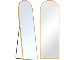 Maison Rousseau passpiegel - Spiegel - passpiegel staand - passpiegel hangend - woondecoratie - minimalisme - Goud - woonaccessoires