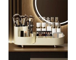 Make Up Organizer – Ladekastje – Sieraden Houder - wit - Geel - make-up organizers - make-up bakjes - make up set - make up kastje - make up organizer transparant - beautycase - beauty organizer