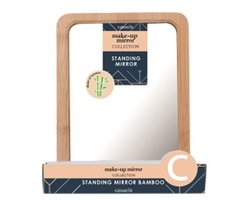 Make-up spiegel bamboe