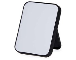 Make-Up Spiegel Kunststof XL - 20CM - Zwart